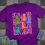 Vintage Line Style T-Shirt