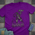Dachshund Dog Smoking T-Shirt