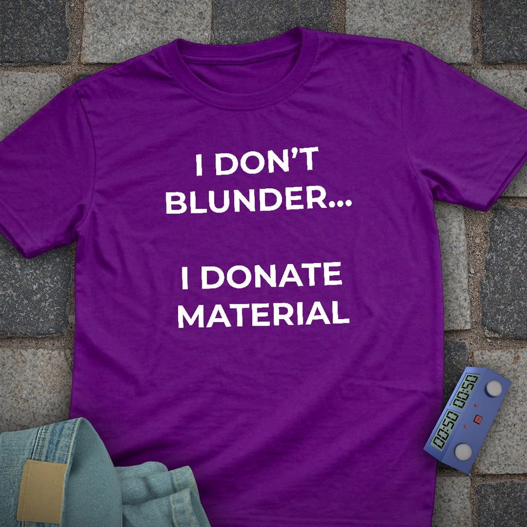 Donate Material T-Shirt
