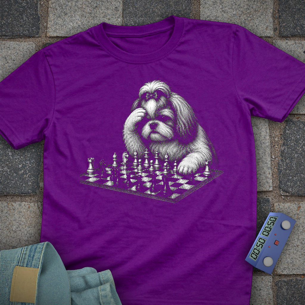 Shih Tzu Chess T-Shirt