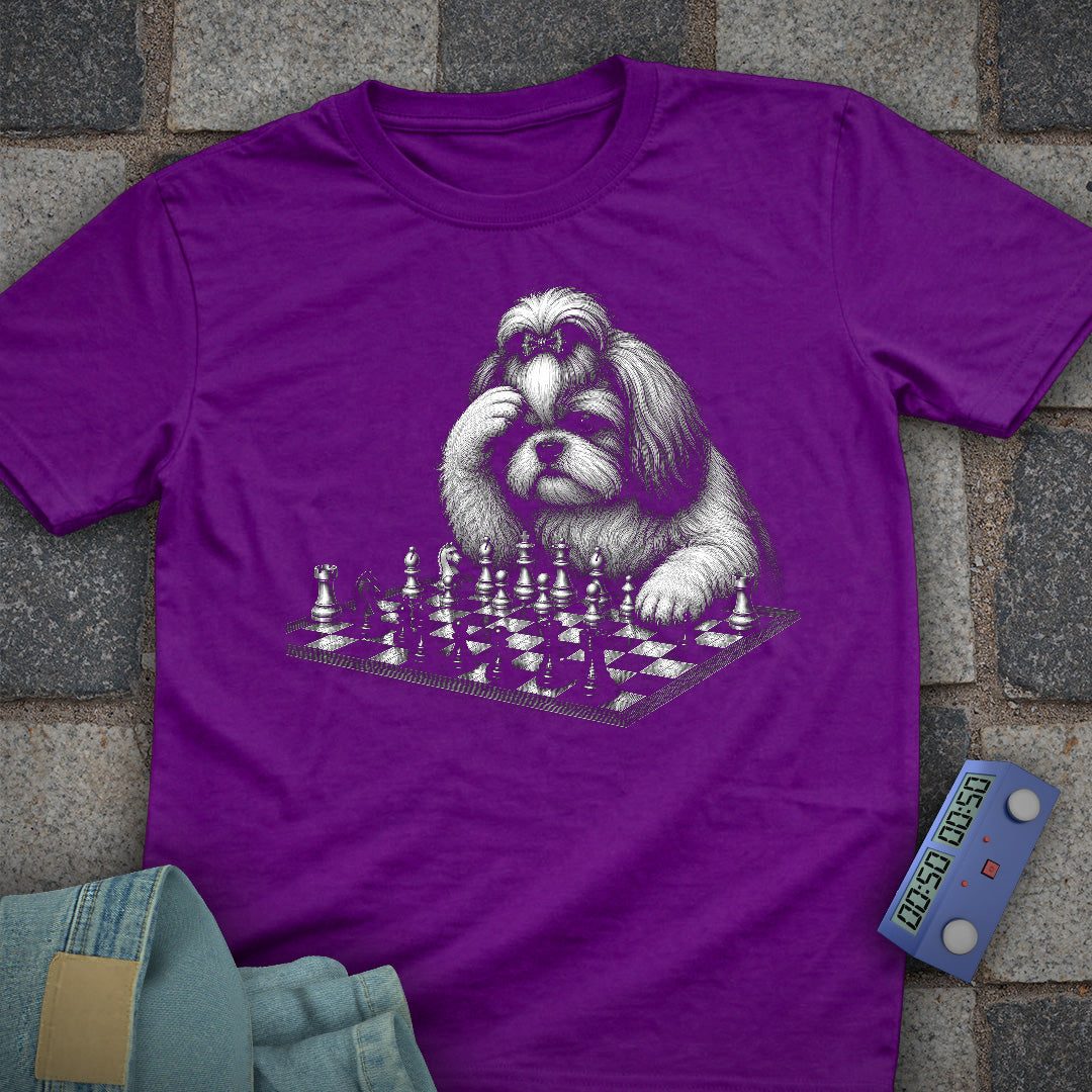 Shih Tzu Chess T-Shirt