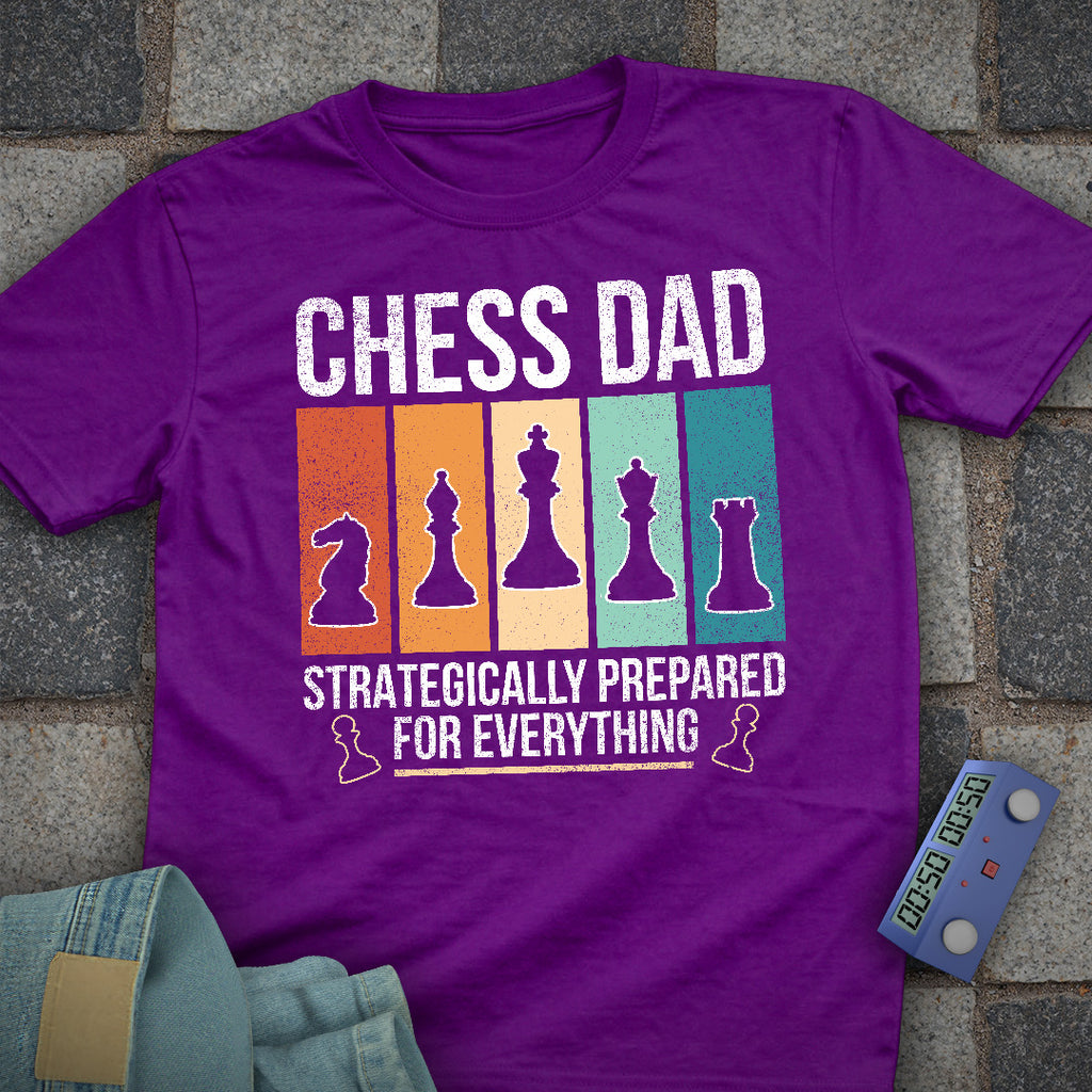 Strategic Chess Dad T-Shirt