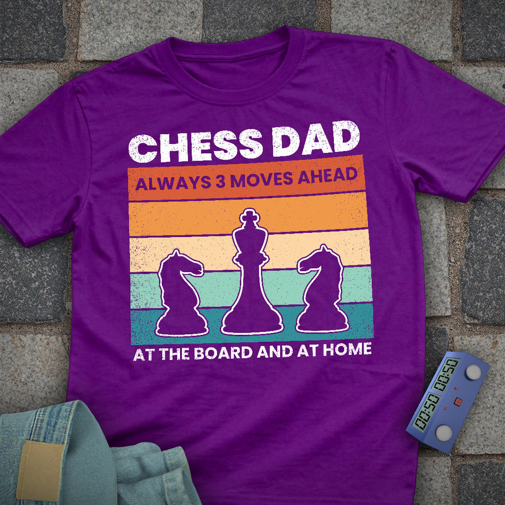 Chess Board Home Retro T-Shirt