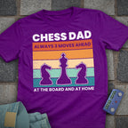 Chess Board Home Retro T-Shirt