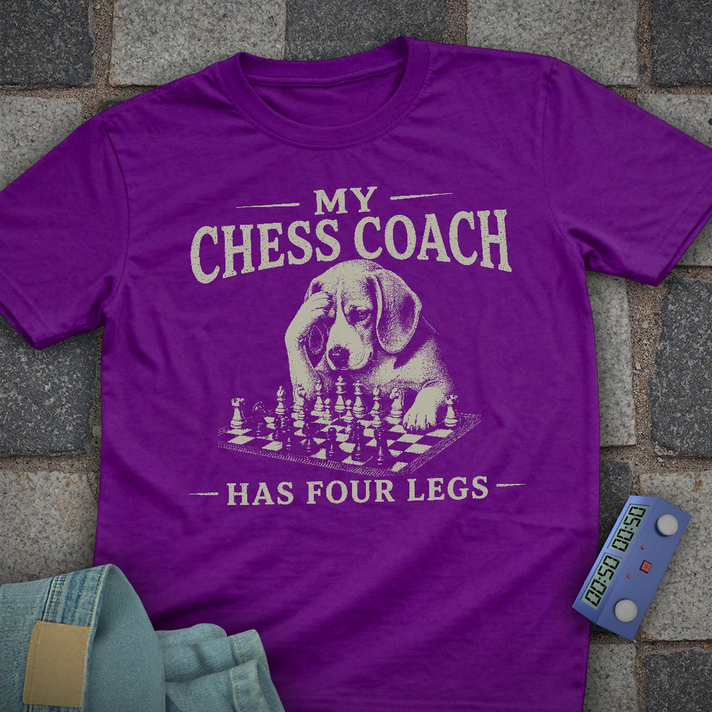 Beagle Chess Coach T-Shirt