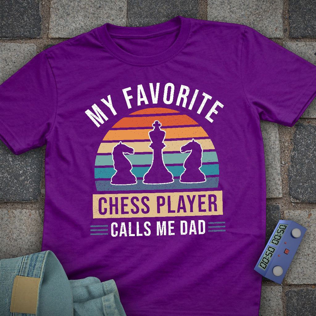 Dad Chess Player T-Shirt