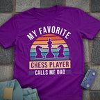 Dad Chess Player T-Shirt