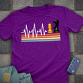 Retro Heartbeat Chess T-Shirt