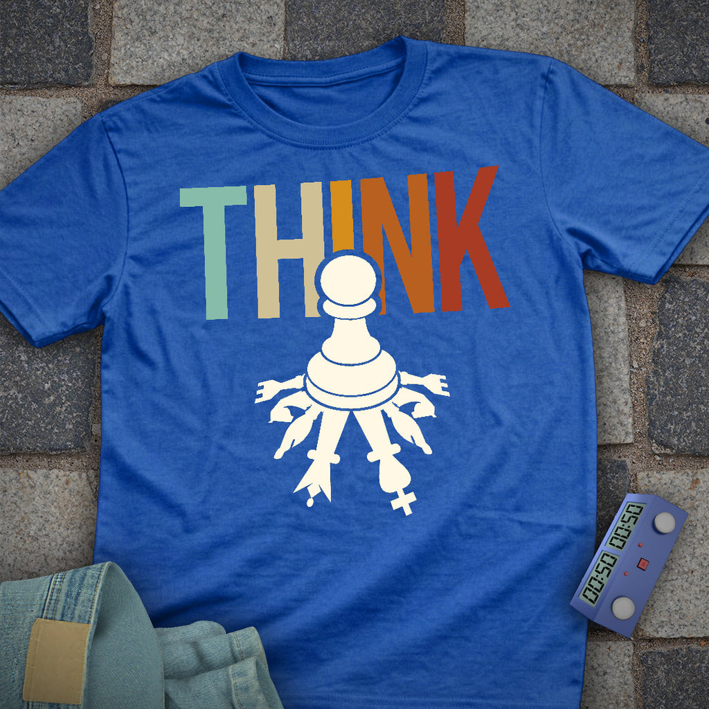 Think Shadow Outdoor Chess T-Shirt