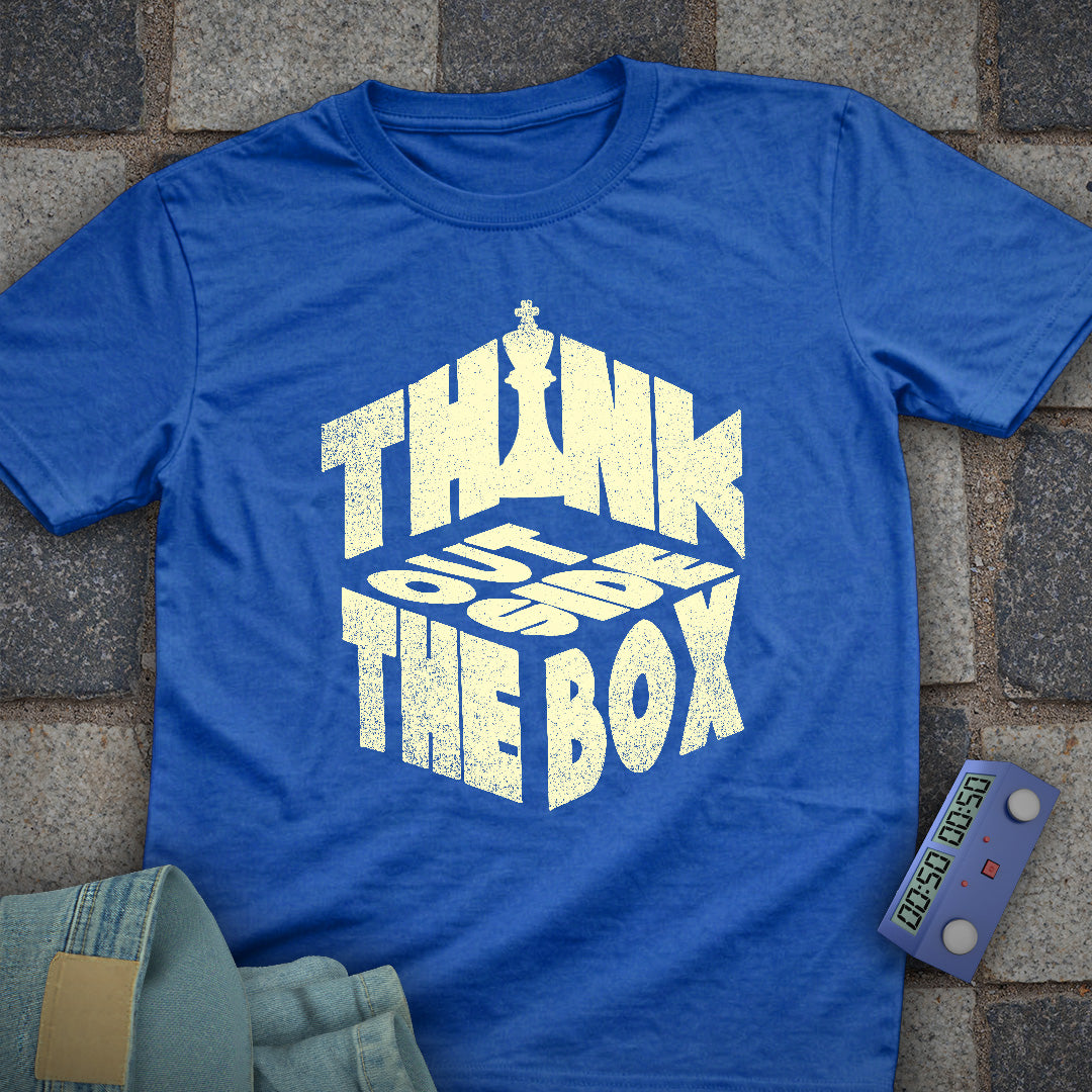 Think Outside Chess Box T-Shirt