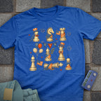 4th July Chess Pieces T-Shirt