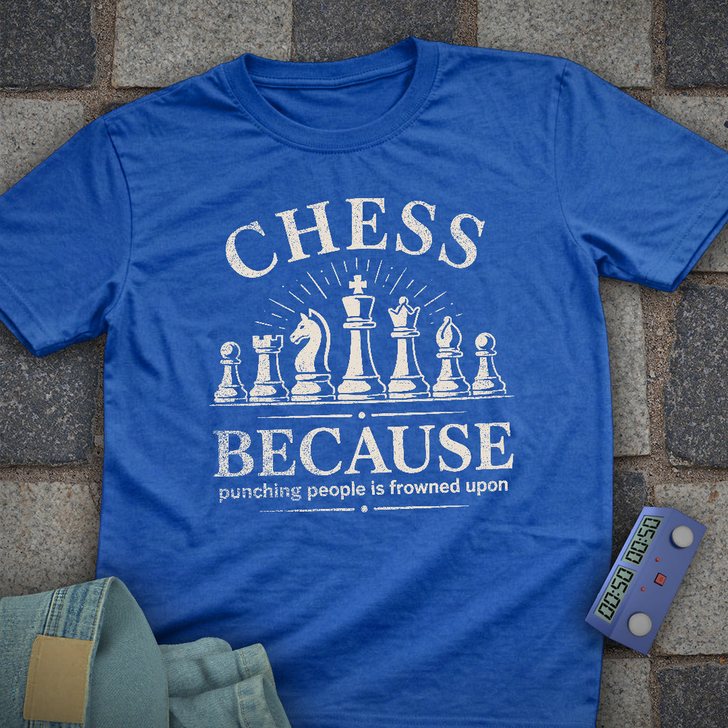 Chess Frowned Upon-T-Shirt