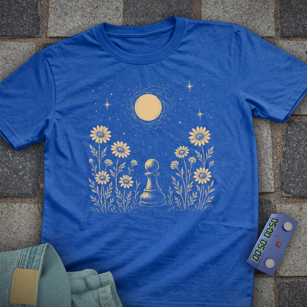 Press Flowers Pawn T-Shirt