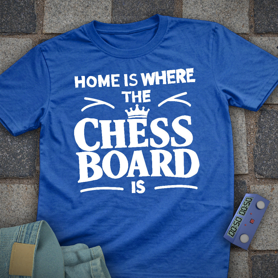 Home Chess Board T-Shirt
