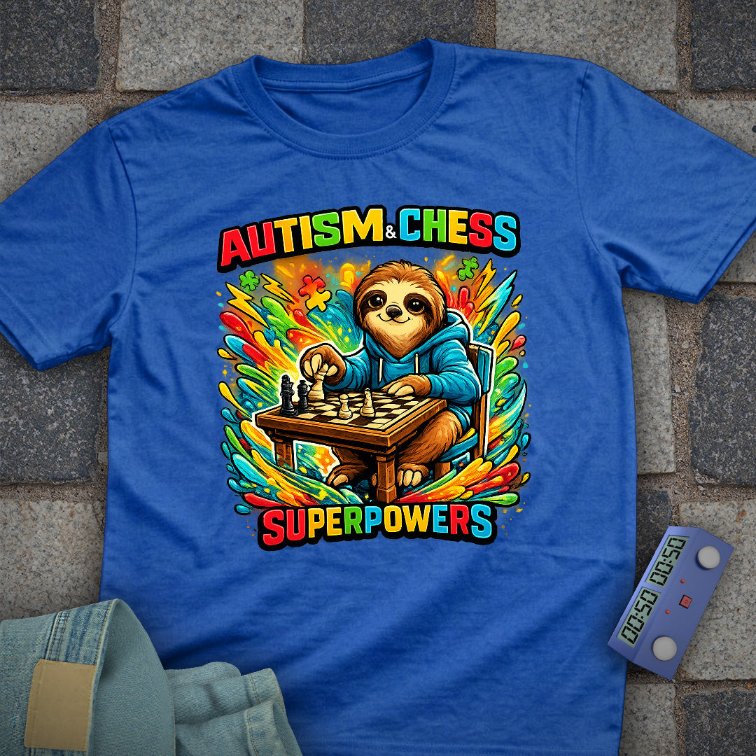 Autism Superpowers Chess T-Shirt