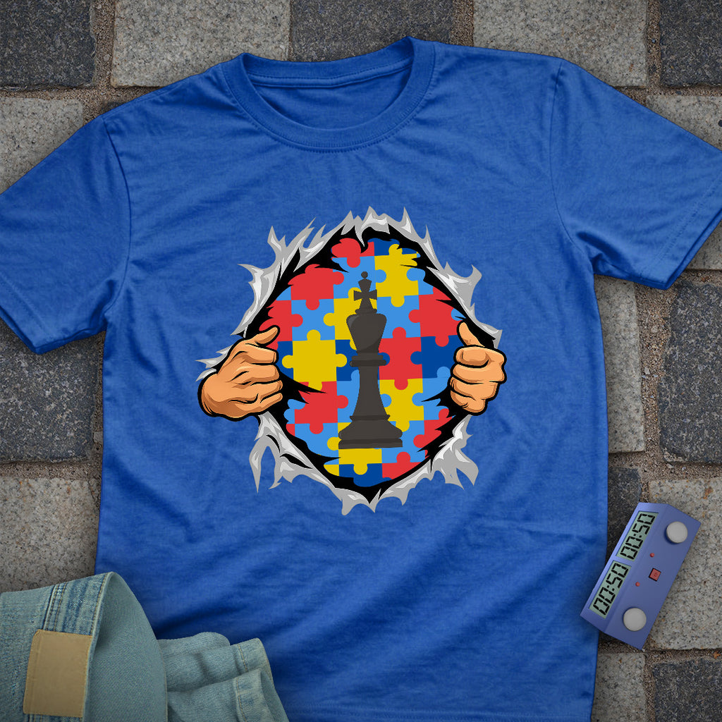 Autism Superhero Chess T-Shirt