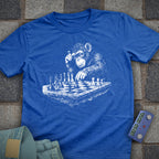 Chimp Playing Chess T-Shirt