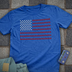 Flag USA Chess T-Shirt