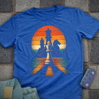 Retro Mountain Chess T-Shirt