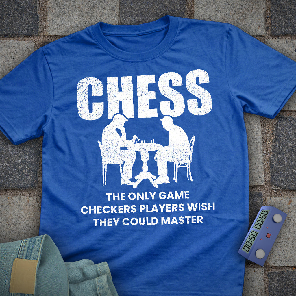 Checkers Players Chess T-Shirt