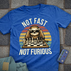Not Fast. Not Furious Chess Sunglasses T-Shirt