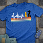 Retro Heartbeat Chess T-Shirt