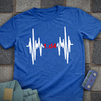Heartbeat 1.d4 Chess T-Shirt