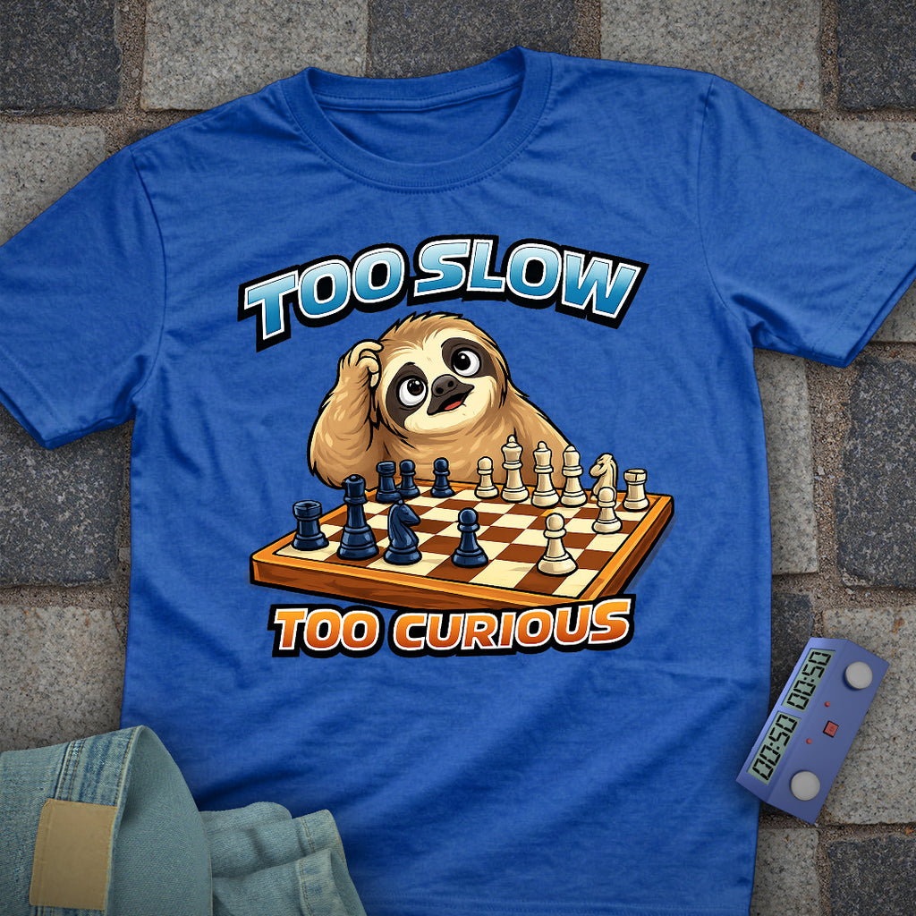 Too Slow, too Curious Chess T-Shirt