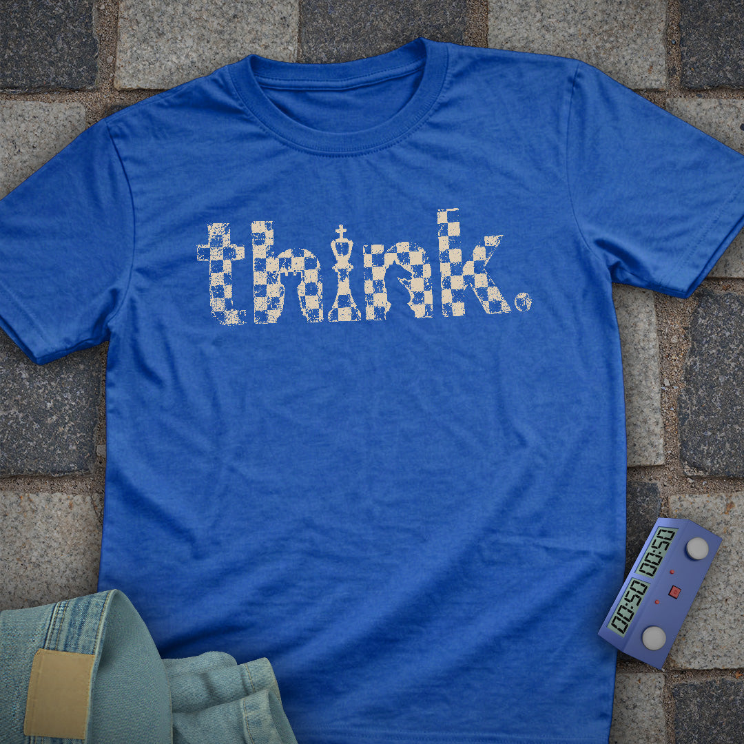 Checkered Think T-Shirt