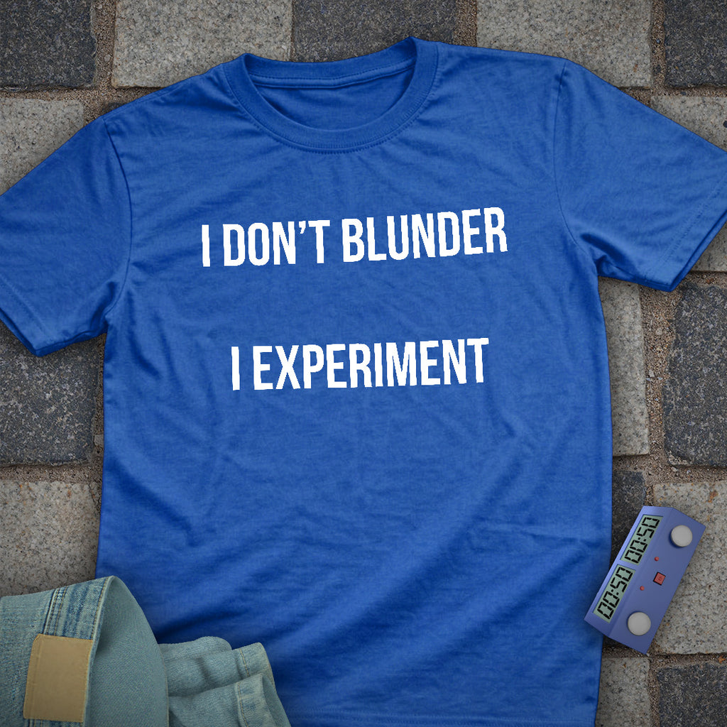 I Experiment Chess T-Shirt