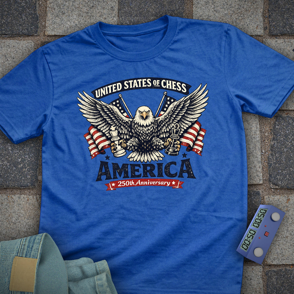 Anniversary USA Chess T-Shirt