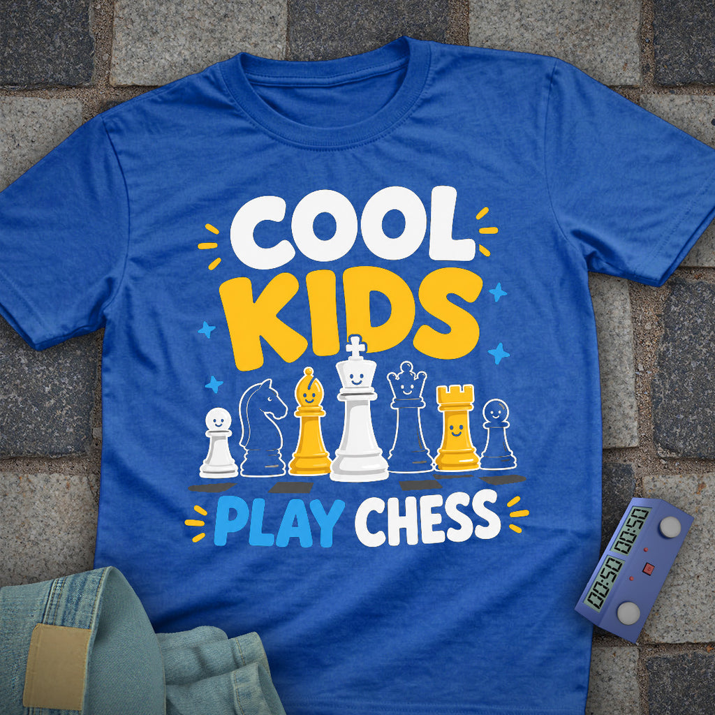 Cool Kids Play Chess T-Shirt
