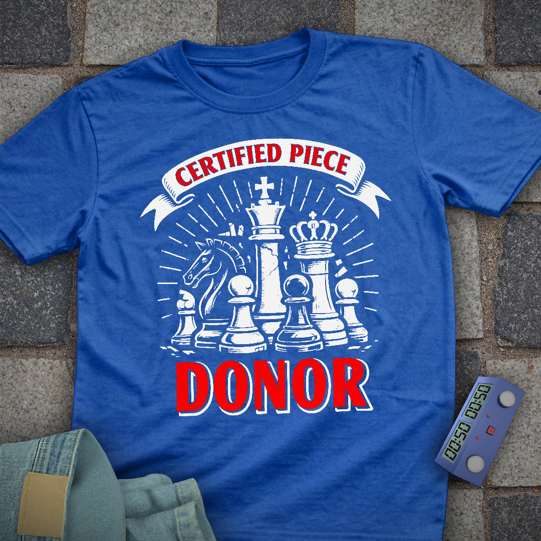 Certified Donor Chess T-Shirt