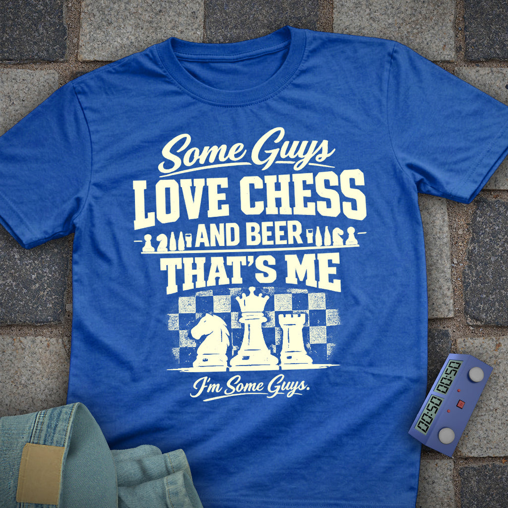 Guy's Chess Beer T-Shirt