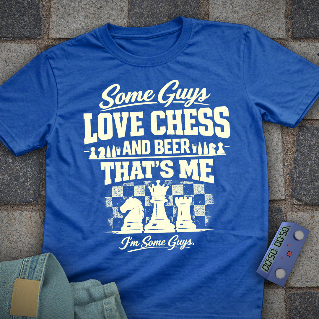 Guy's Chess Beer T-Shirt