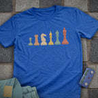 Retro Chess Pieces T-Shirt