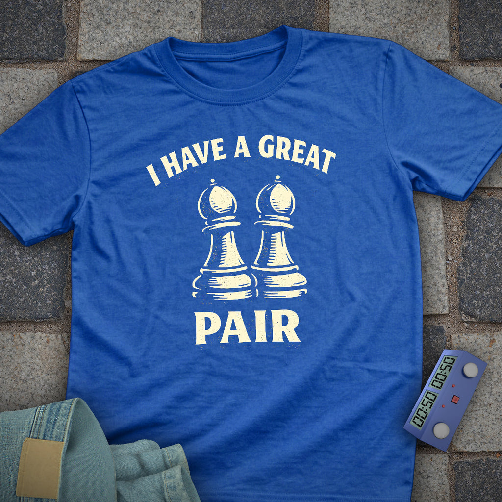 Bishop Pair Chess T-Shirt