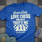 Girl's Chess Beer T-Shirt