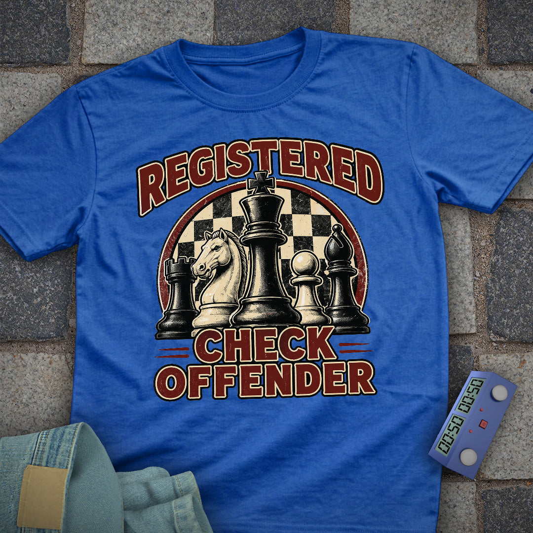 Registered Check offender T-Shirt