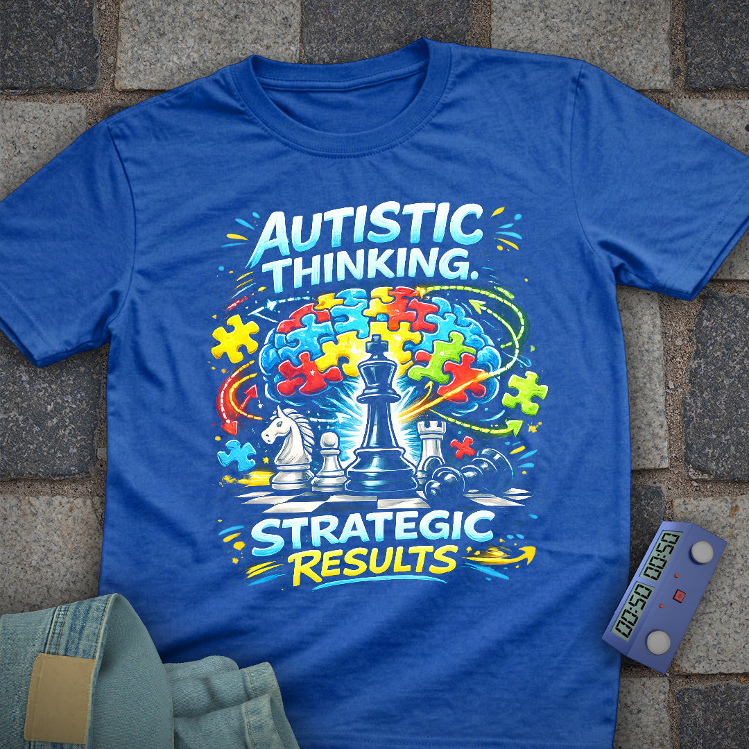 Autistic Thinking Chess T-Shirt