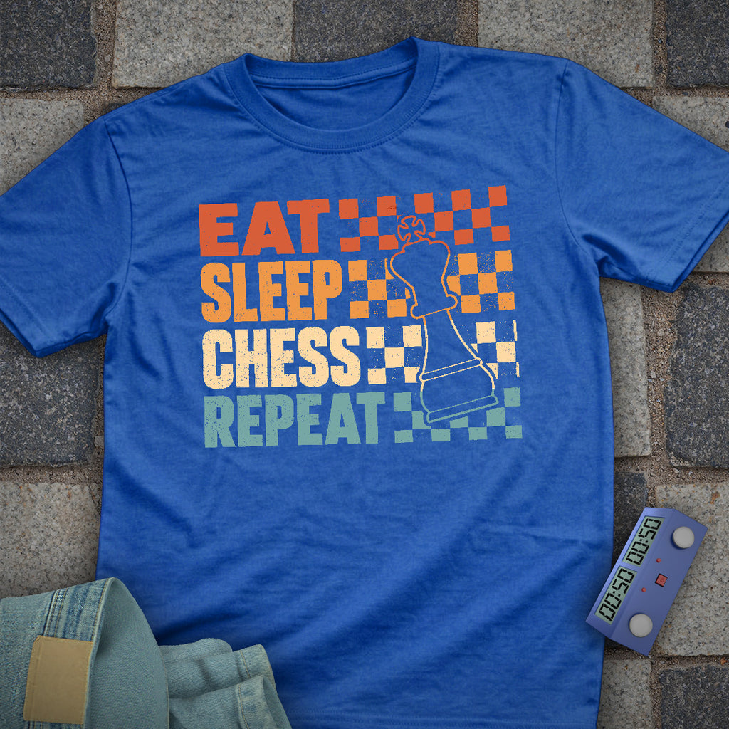Eat Sleep Chess Repeat T-Shirt
