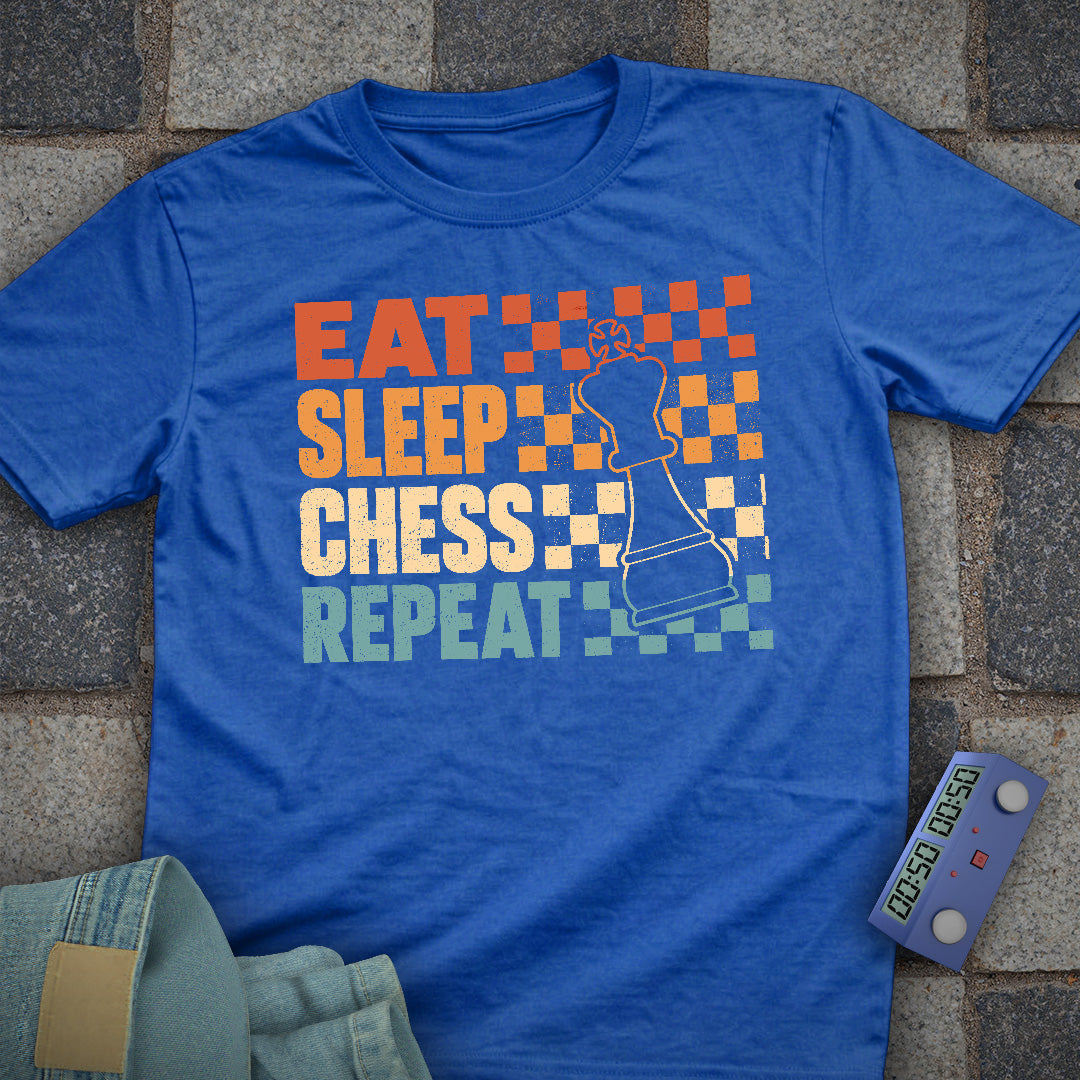 Eat Sleep Chess Repeat T-Shirt