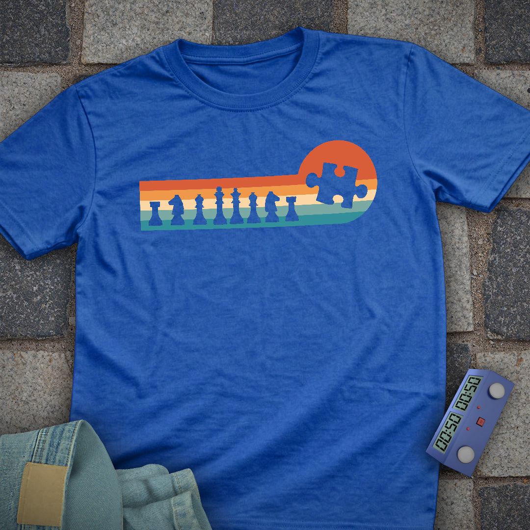 Strip Autism Chess T-Shirt