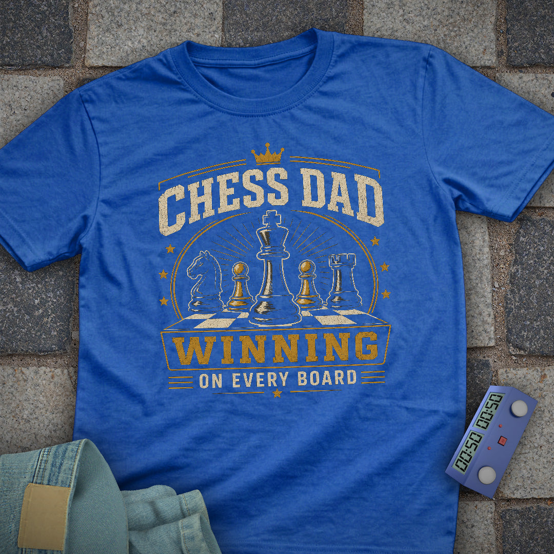 Winning Chess Dad T-Shirt