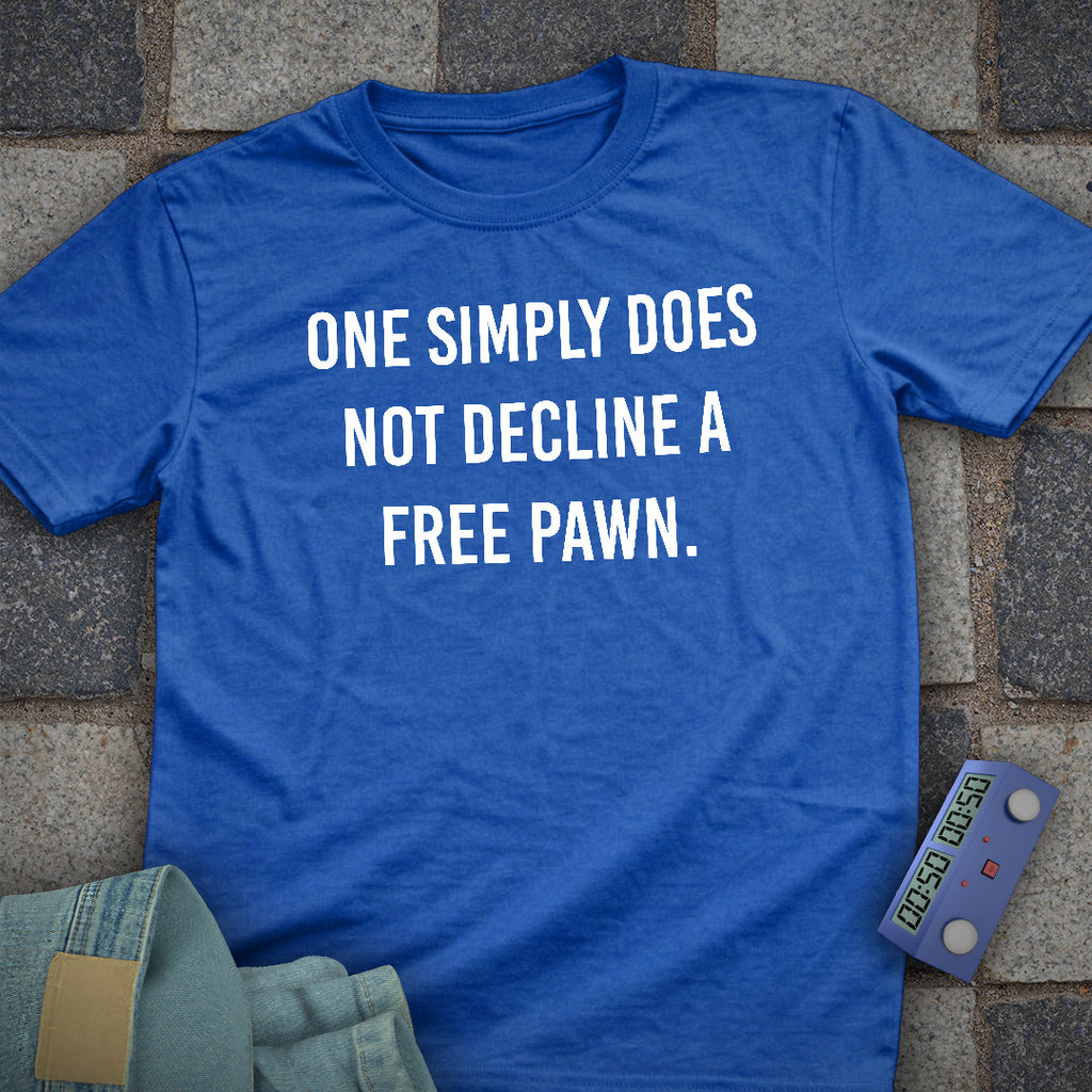 Free Pawn Chess T-Shirt