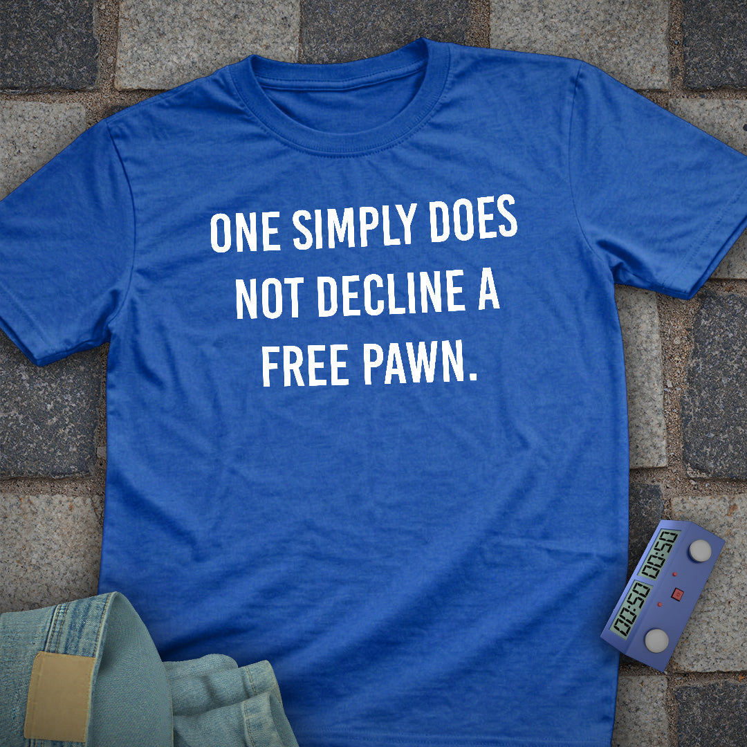 Free Pawn Chess T-Shirt
