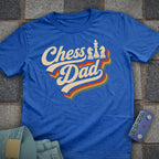 Chess Dad Typography T-Shirt