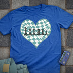 Checkered Heart Chess T-Shirt