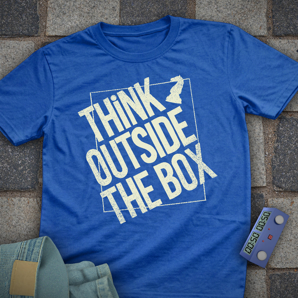 Think Outside Chess Box T-Shirt