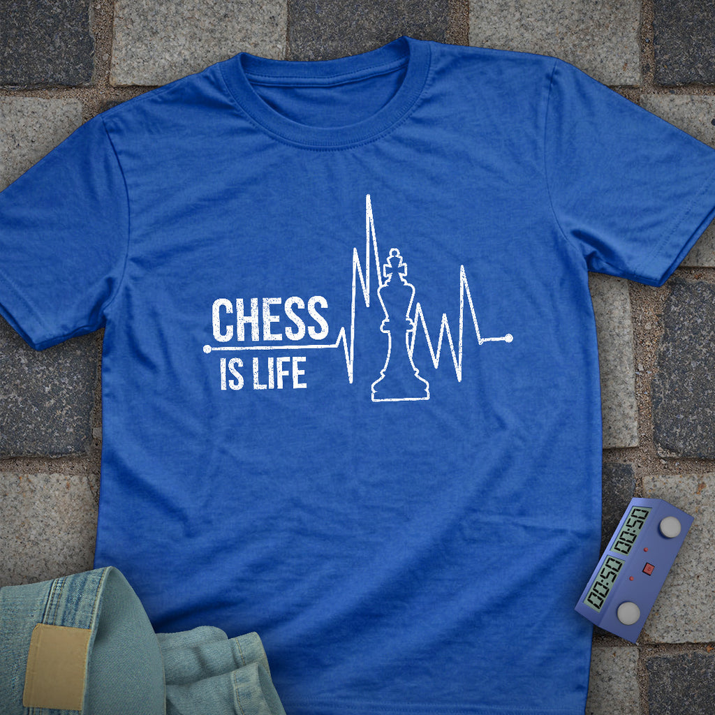 Chess is Life Heart T-Shirt